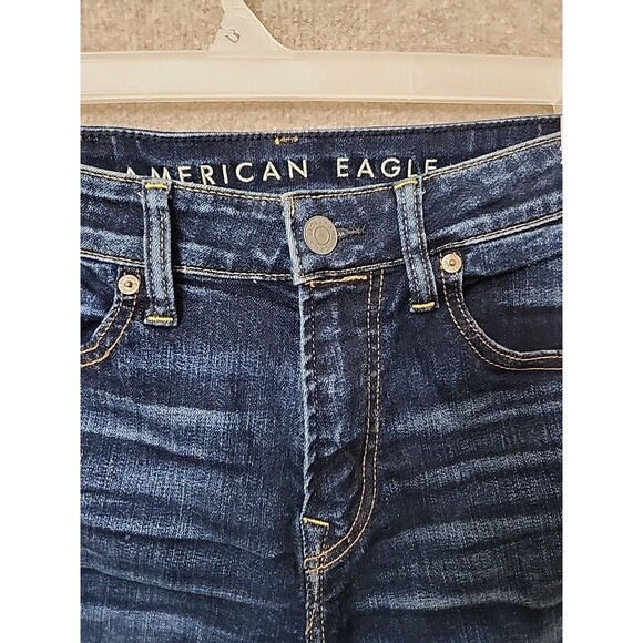 American Eagle Athletic Jeans Men 30x30 Blue Dark Wash Next Level Airflex Stretc - Picture 3 of 9